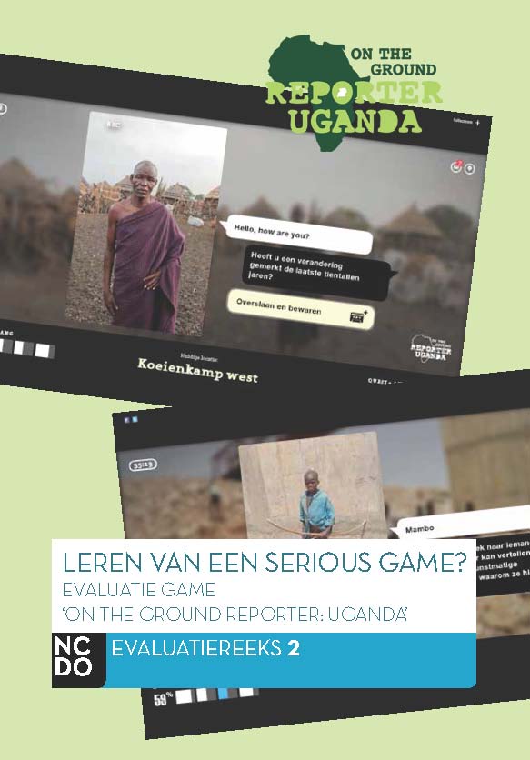 2013-leren van een serious games-ReporterUganda omslag-